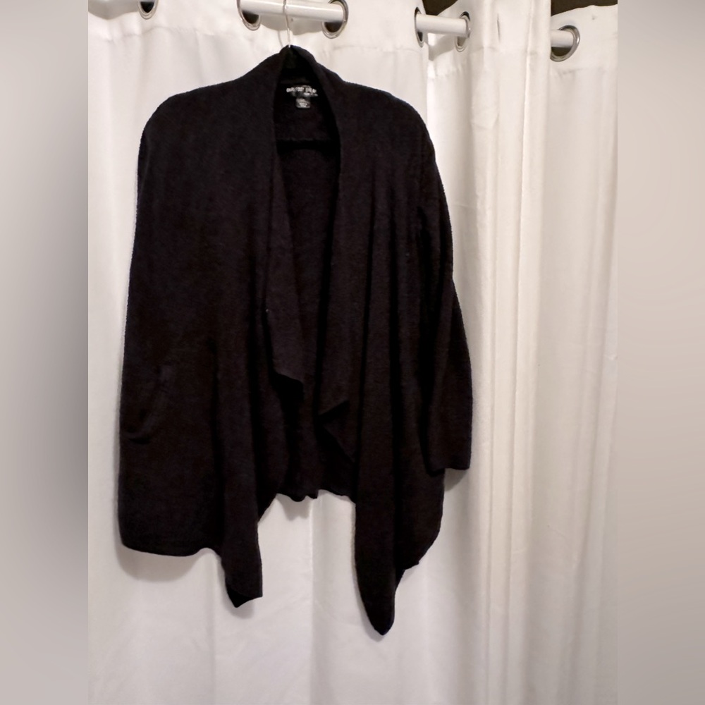 Barefoot Dreams black cardigan size L/XL